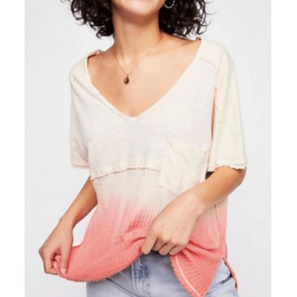 Free People we the free Sun Dial Tee size Medium